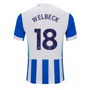 Brighton Danny Welbeck #18 Hjemmebanetrøje 2025-26 Kortærmet
